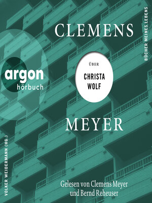 cover image of Clemens Meyer über Christa Wolf